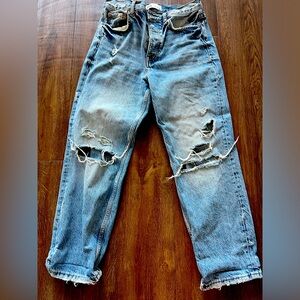 Zara The Bliss Straight leg jeans. Size 6